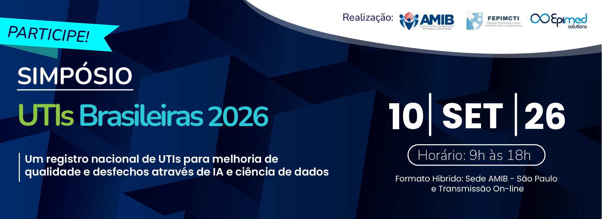 26Simpósio UTIs Brasileiras 2026 desk 1920x700
