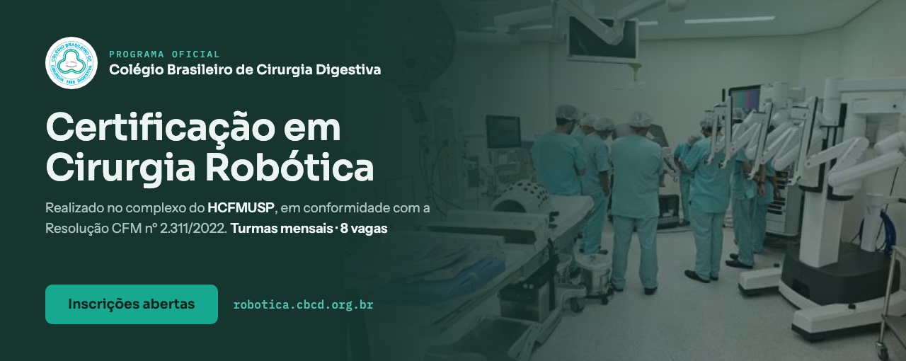 Certificação de Cirurgia Robótica
