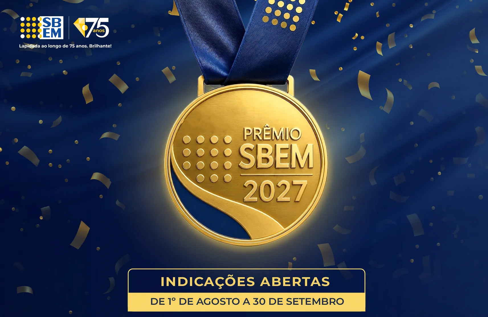 SBEM e as Inscrições para Indicações aos Prêmios SBEM 2027