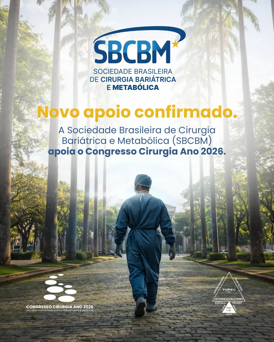 Logotipo da Sociedade Brasileira de Cirurgia Bariátrica e Metabólica