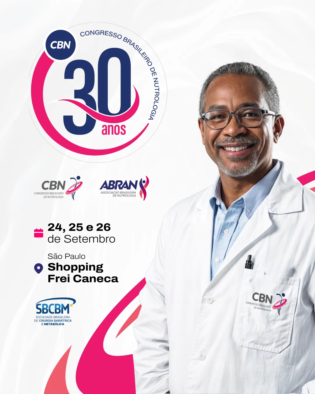 Logotipo da Sociedade Brasileira de Cirurgia Bariátrica e Metabólica
