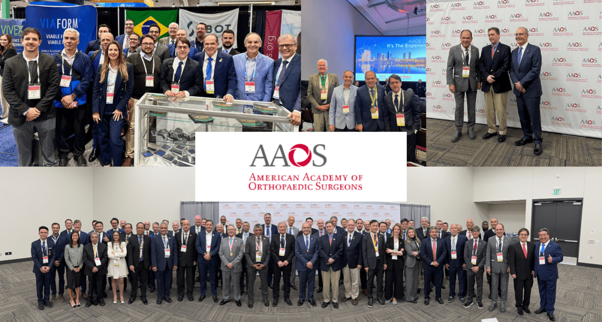 SBOT marca presença no AAOS Annual Meeting - SBOT