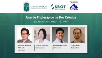 Webinar ABDOR apresenta: uso de fitoterápico na dor crônica