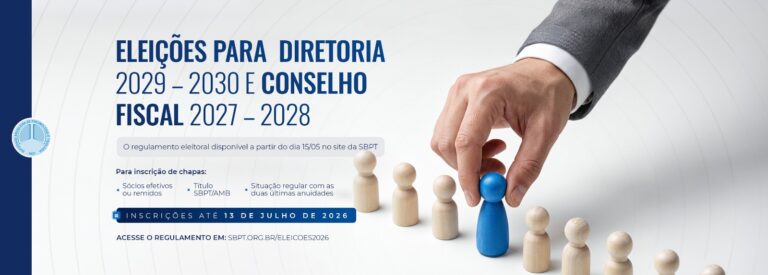 Eleições SBPT 2026 – Participe!
