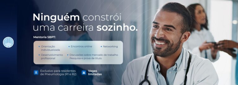 SBPT lança Programa de Mentoria em Pneumologia para residentes