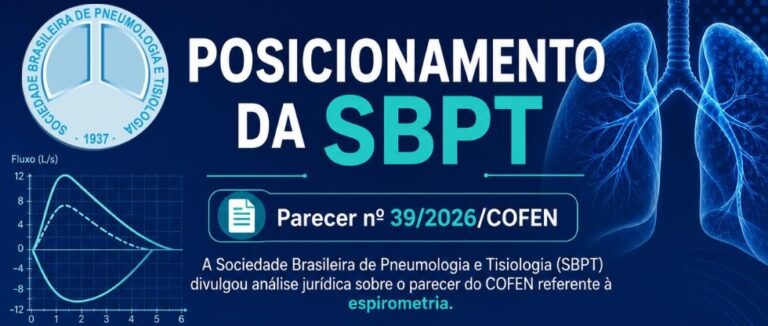 SBPT divulga posicionamento sobre parecer do COFEN referente à emissão de laudos de espirometria